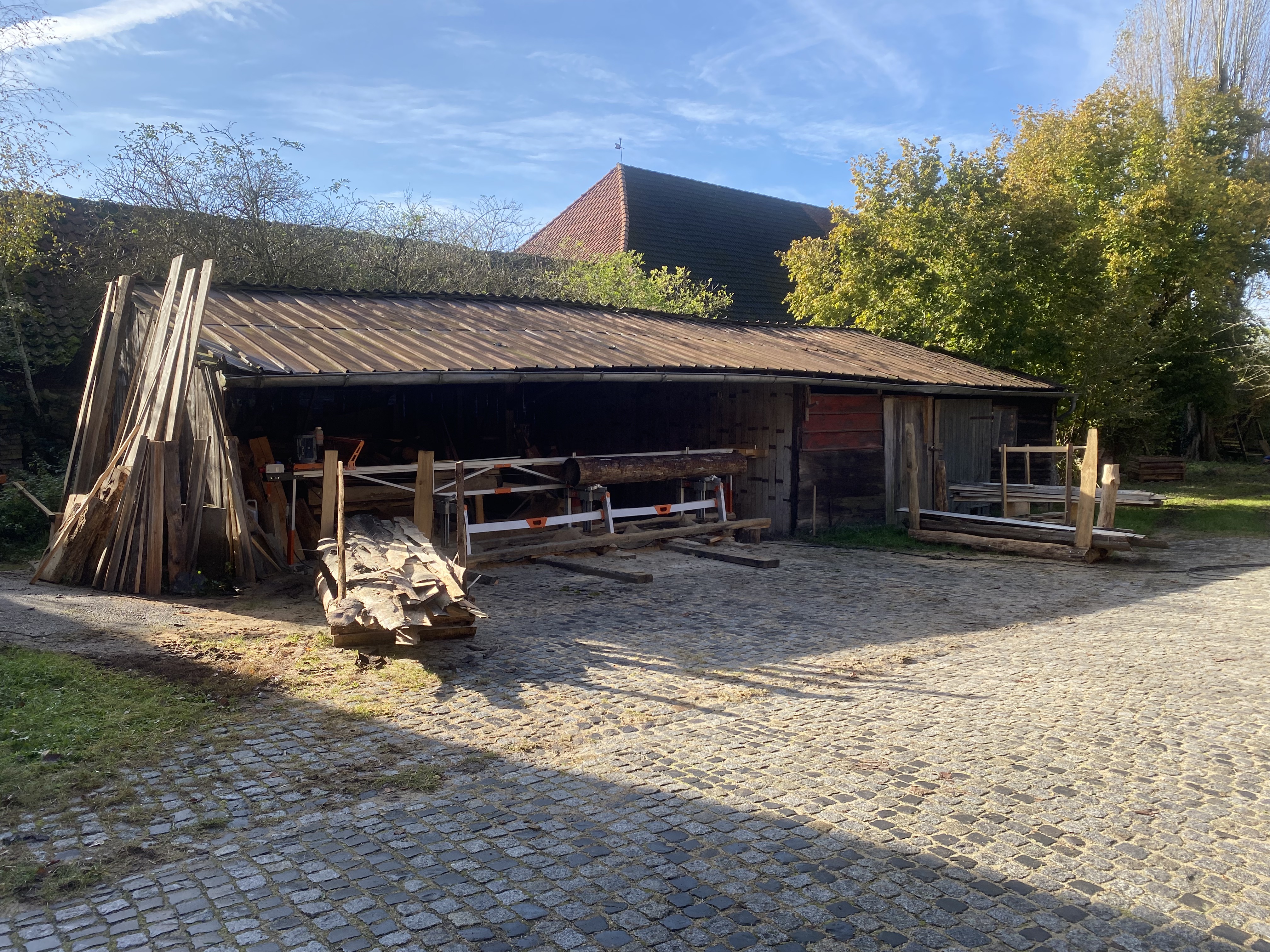 Urprungszustand unserer Holzremise